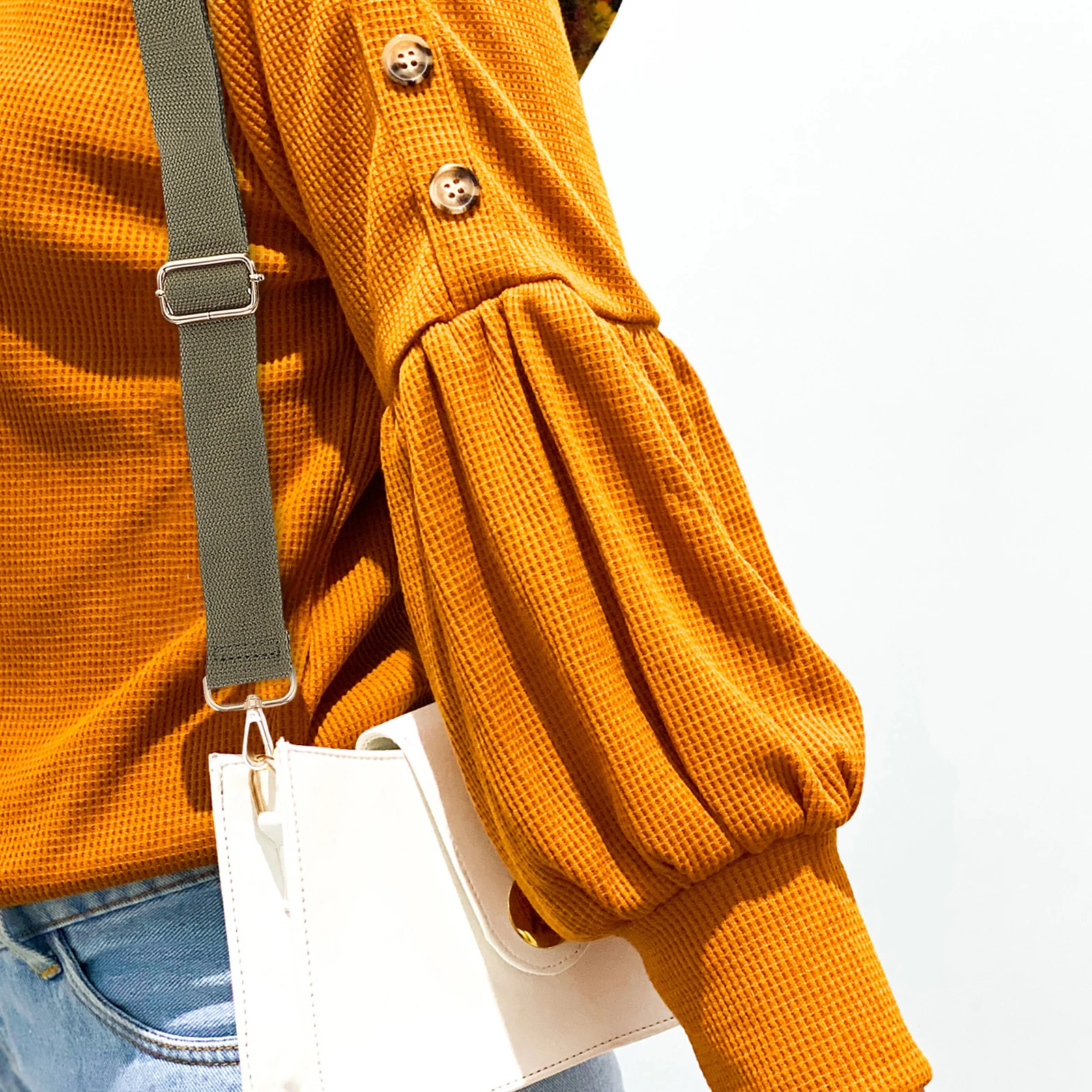 

2Pcs Nylon Bag Shoulder Strap Detachable Crossbody Replacement for H bags Adjustable Straps Purses Cotton Linen Wide