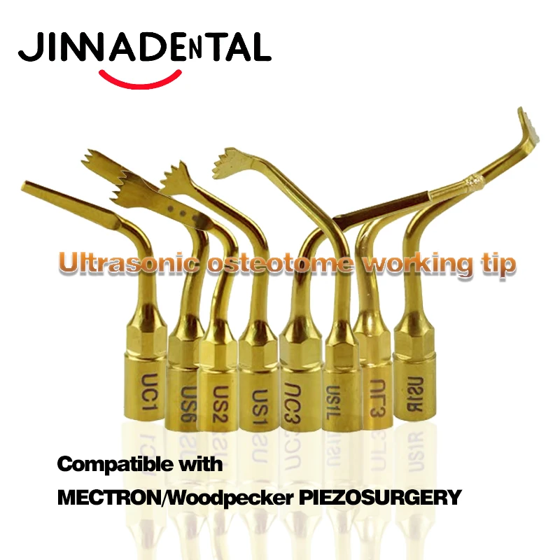 

Стоматологические насадки для пьезохирургии, совместимые с Mectron Woodpecker, стоматология, ультразвуковая резка костей, синус-лифт, подготовка на месте имплантата