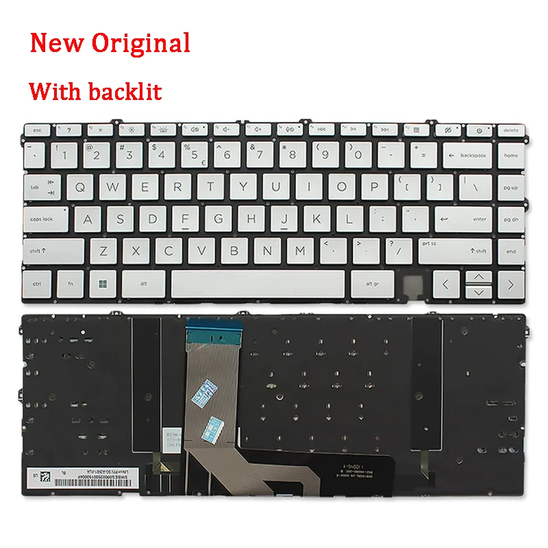 New Genuine Laptop Rreplacement Keyboard Compatible for HP ENVY 15-EP TPN-Q237