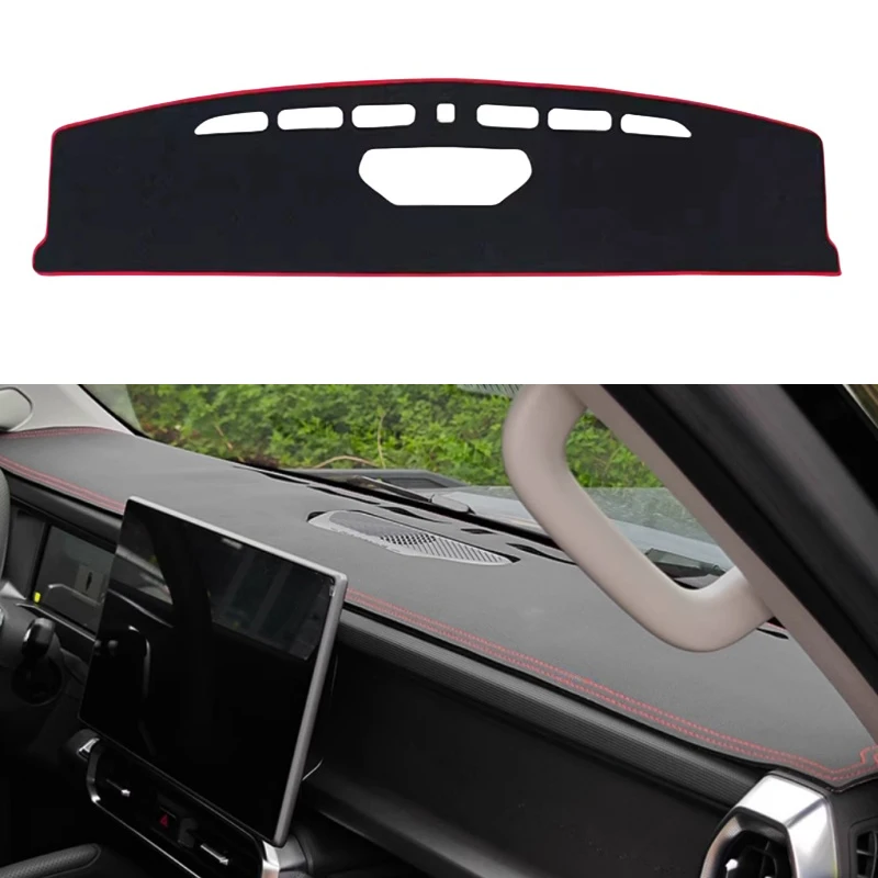 

Автомобильная центральная консоль, теплоизоляция, защита от солнца, коврик подходит для Chery JETOUR Traveler, модифицированный светильник-защищенный коврик, коврик для приборной панели