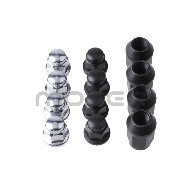 

M12x1.5M10x1.25Chrome Lug Nuts Suitable for Ford Mustang 2015-2020 Wheel Tire Accessories Modification Threaded Screws Universal