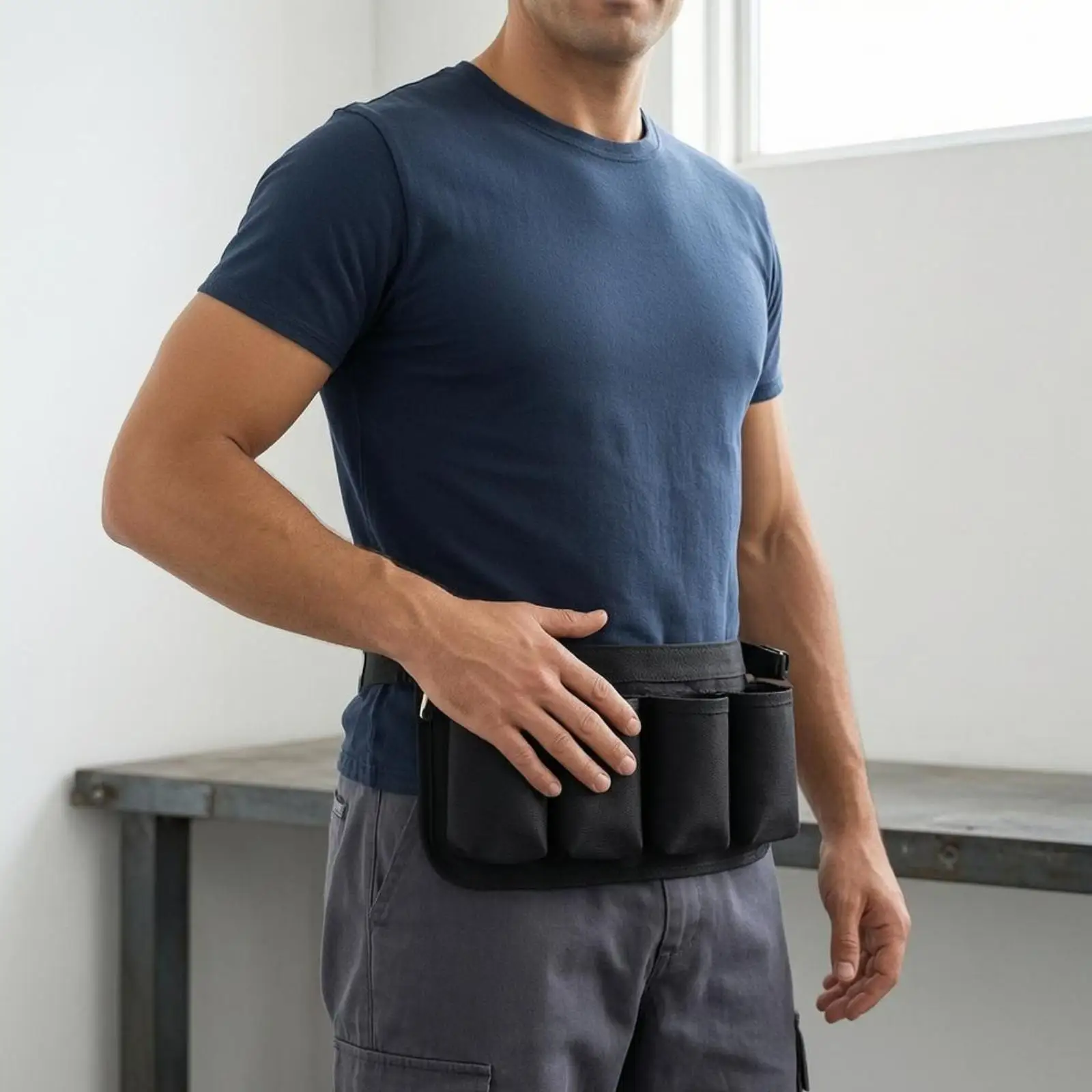 Tool Waist Bag Storage Bag Adults Electrician Apron Gardening Apron Pouch for Carpentry Gardeners Gardening Maintenance Workers