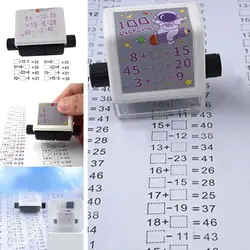 Mathematics Practice Number Rolling Stamp Addition And Subtraction Primary School Students Practice Questions Within 100 Math