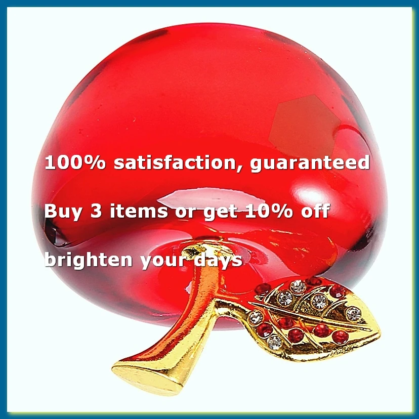 Christmas Crystal Glass Crafts Home Decoration Car Ornaments Crystal Crafts Miniature Souvenir GiftsA09G