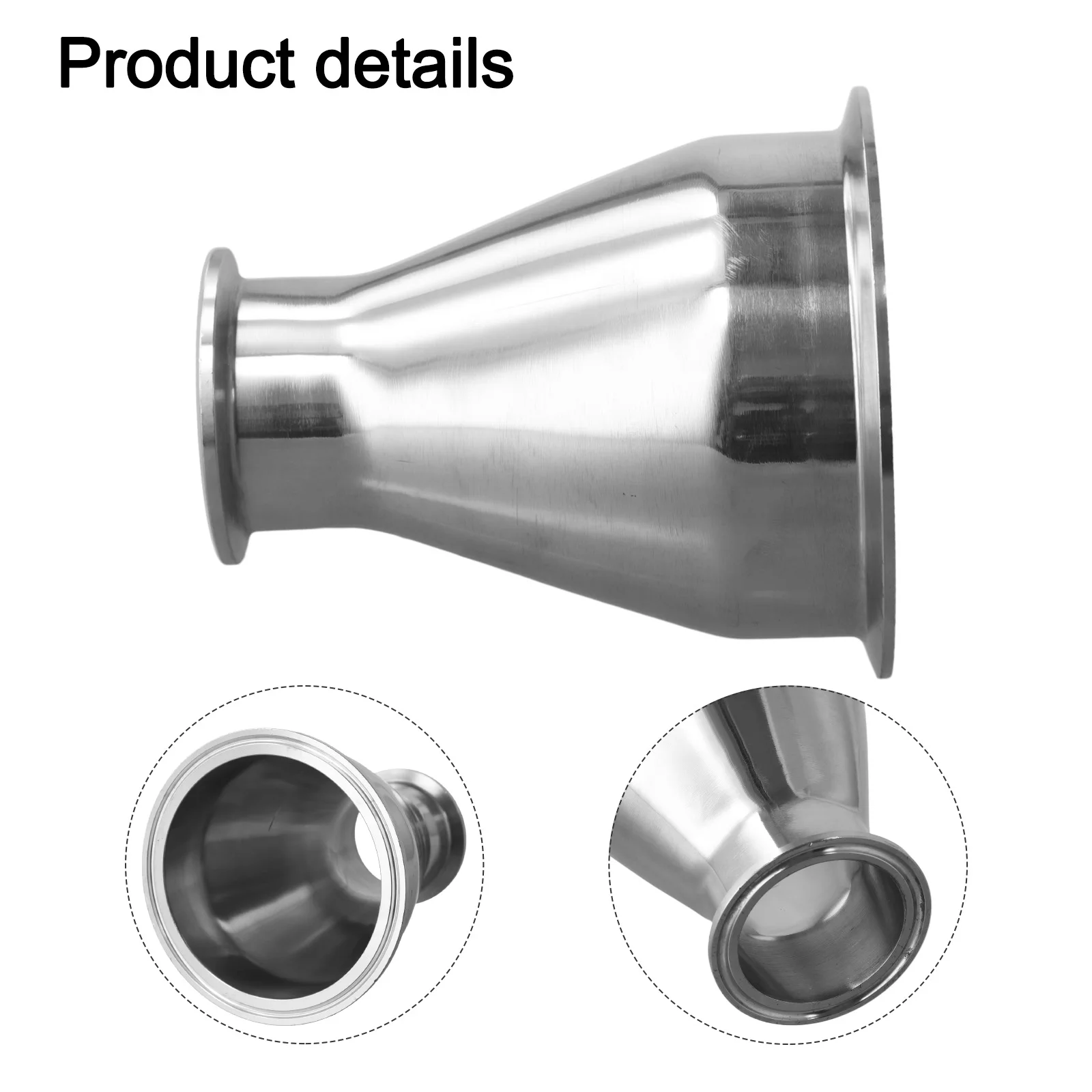 

Quick Pipe Replacement 2 X 4 Stainless Steel 304 Stainless Steel Reducer Quick Installation Beverage Transport Food Processing