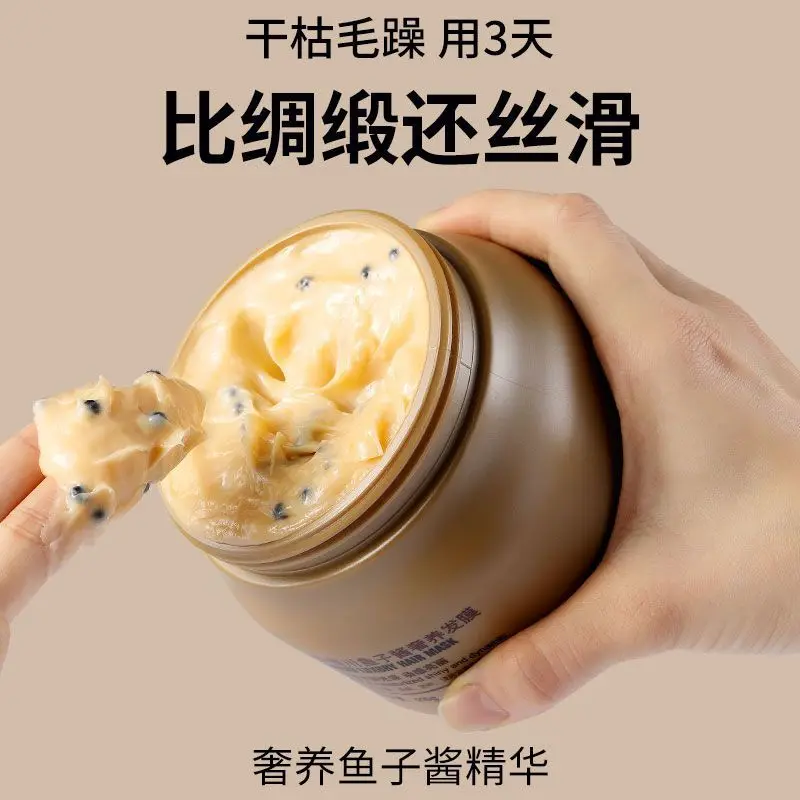 Caviar Instant Hair Mask, Deep Conditioning Treatment, Hydrate Dry Frizzy Hair, Smooth Nourishing Balm for Women