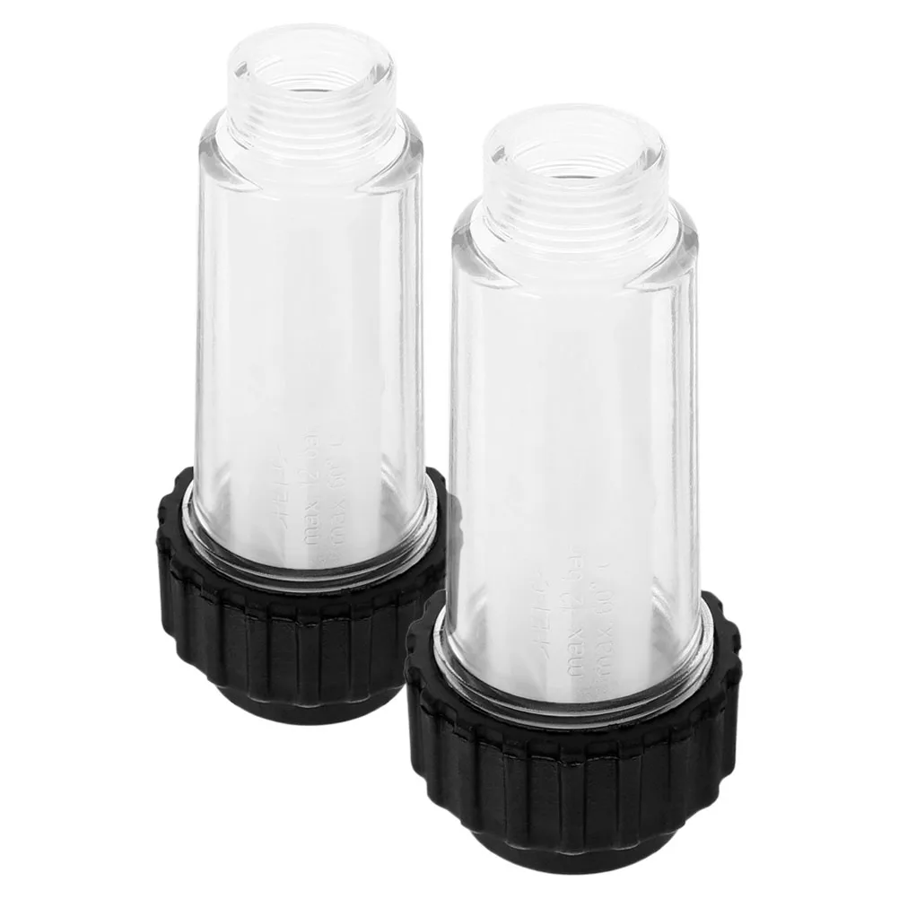 

2Pcs High Pressure Washer Inlet Filter Attachment Efficiently Filters Impurities Extends Lifespan Easy Installation