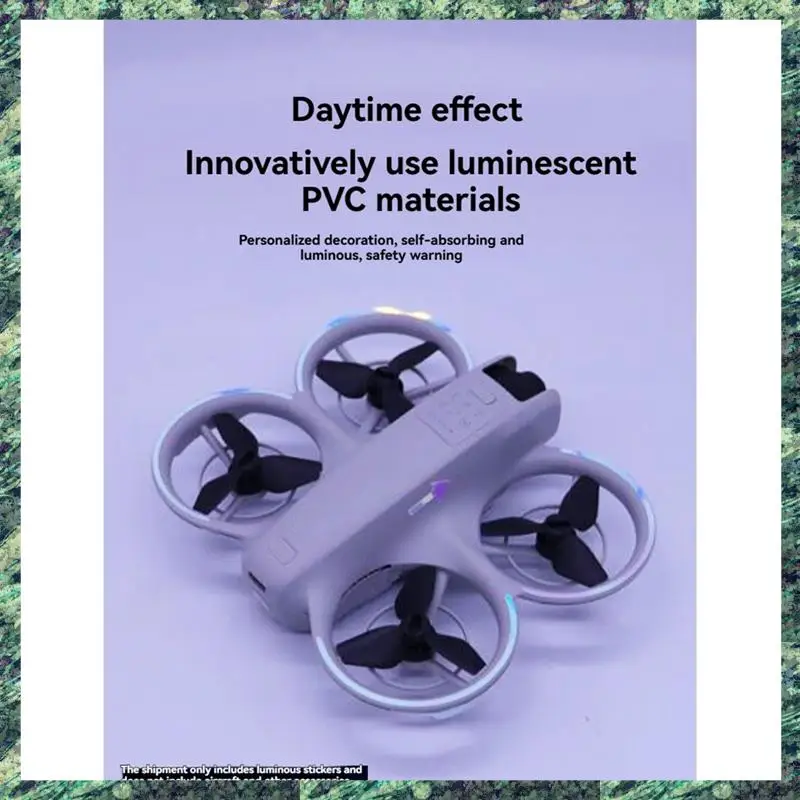 DJI Neo 용 SCLS 바디 스티커 DJI Neo 액세서리 C 용 안티 스크래치 방수 보호 필름 야간 비행 스티커