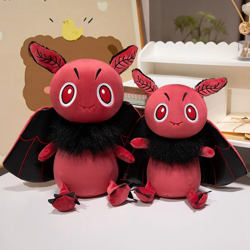 20/30CM kawaii flame moth Halloween stuffed animal plush toys.Soft high elastic comfortable.Boy's giftHoliday giftHalloween toys