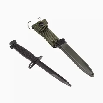 V80174 1/6 Vietnam War United States Army Dagger Knife Sheath Model for 12&#x27;&#x27;
