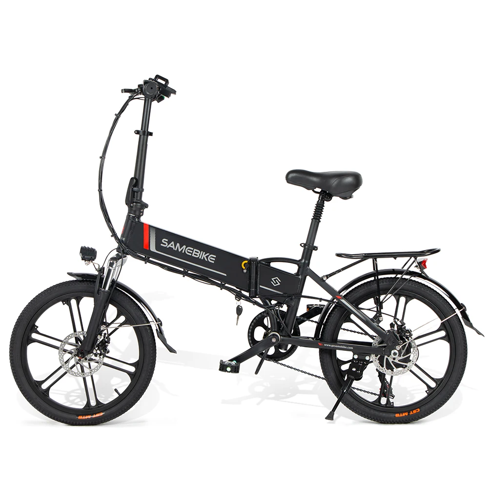 Samebike 20LVXD30-II E-Bike für Erwachsene, 20 Zoll Faltbares Elektrofahrrad mit 48V 10,4Ah Abnehmbarem Akku, 25 km/h und 70 km Reichweite