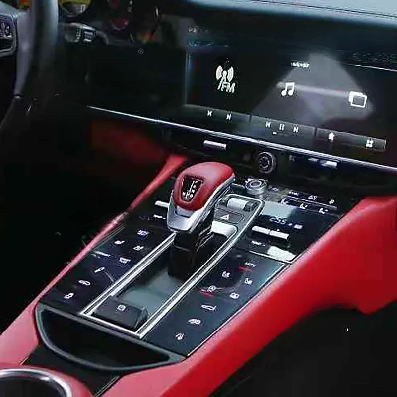 High Quality Illuminated Gear Shift Knob Lever Cover For Porsche Panamera