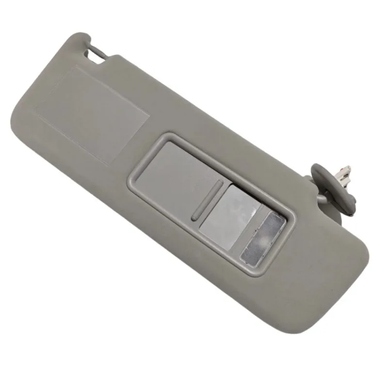 

Car Sun Visor with Makeup Mirror Left Right Gray Beige for Toyota Prado 2003-2009 LC120 Brand New Figzero