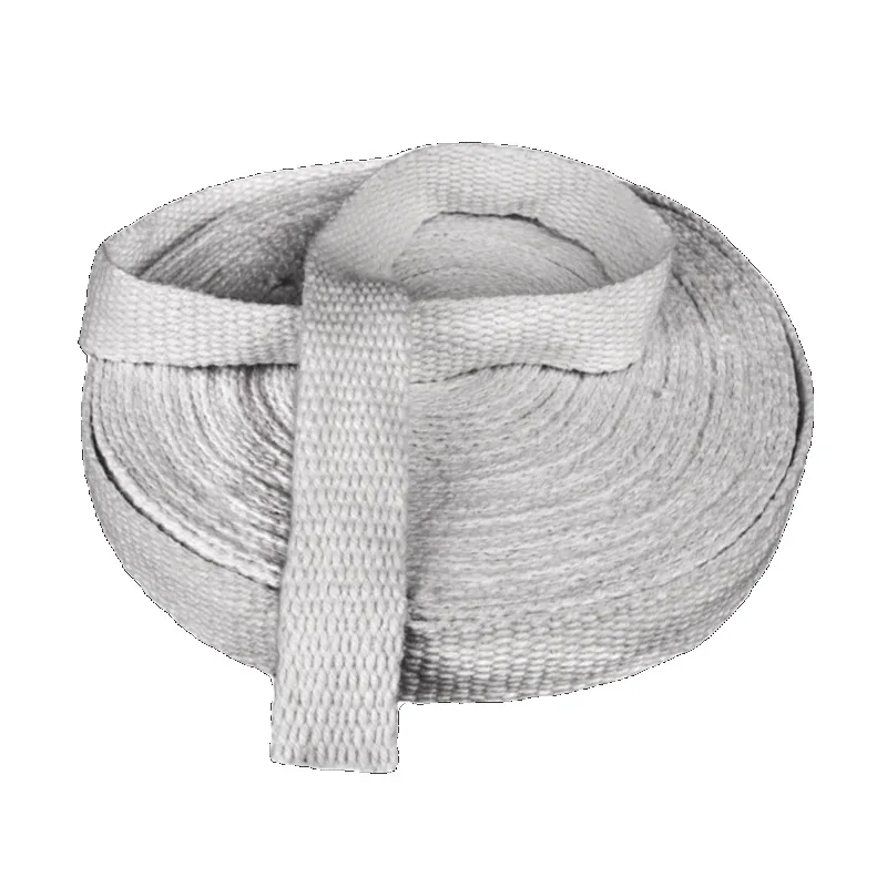

WESTCREEK 5mm Ceramic Fiber Band Flame Retardant High Temp Insulation for Furnace Pipe Chimney Winding108