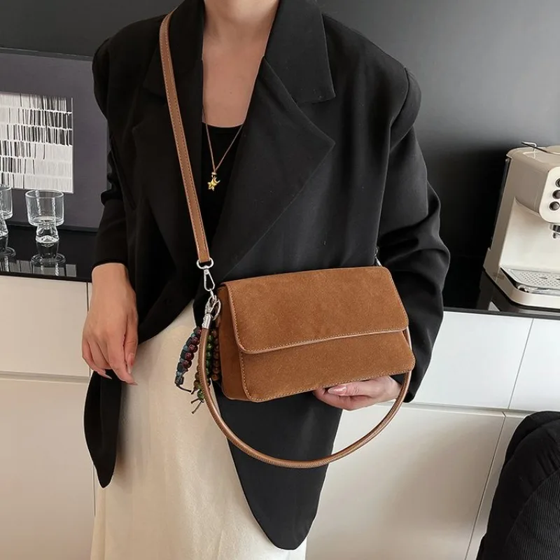

Best Superstar Show Square Satchels Textured Original Retro Diaper Bag For Women Shopping Party Crossbody Leather Handbag