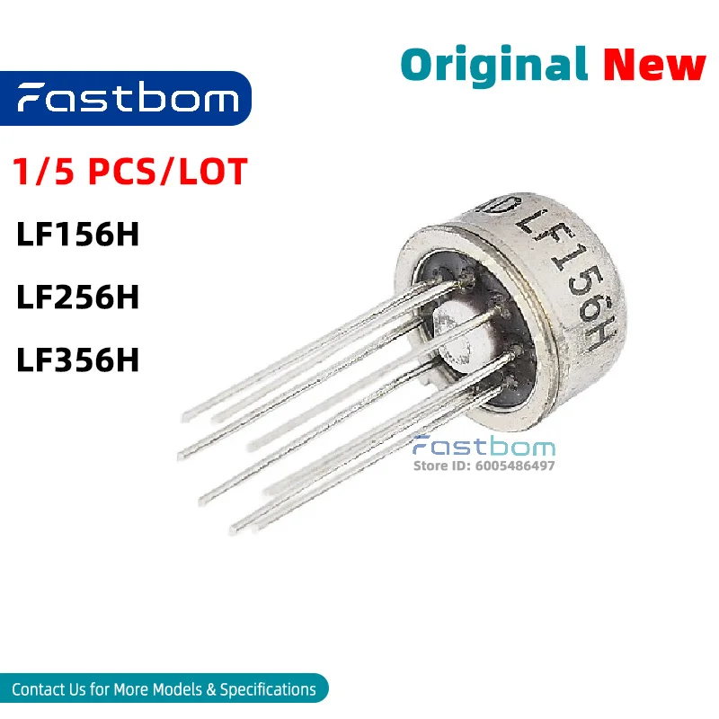 LF356H LF156H LF256H TO-99-8 OP AMP OPERATIONAL AMPLIFIER New Original