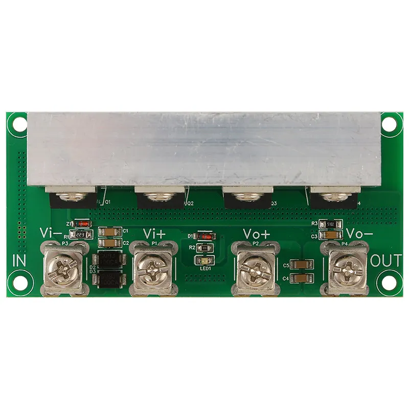 1-2pcs 40A DC Reverse Connection Protection Module Ultra Low Voltage Drop High Current Power Board