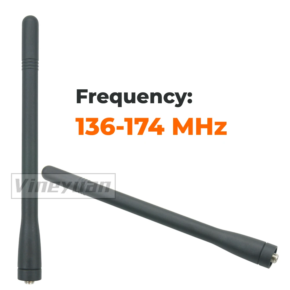 Top Band KRA-26 KRA-27 VHF 136-174 MHz Helical Antena untuk Kenwood TK260 TK2100 TK2140 TK2160 TK2170 Portable Radio