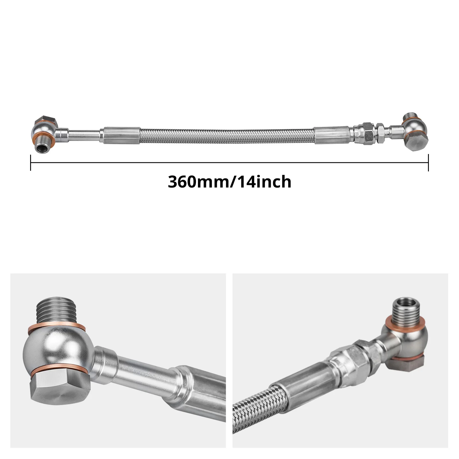 BEVINSEE Verbesserte Vanos-Ölzufuhrleitung für BMW E46 E39 E60 E83 E53 E61 E36 E85 S54 S52 S50 M50, Ersatz für 11361705532 – Detail 2