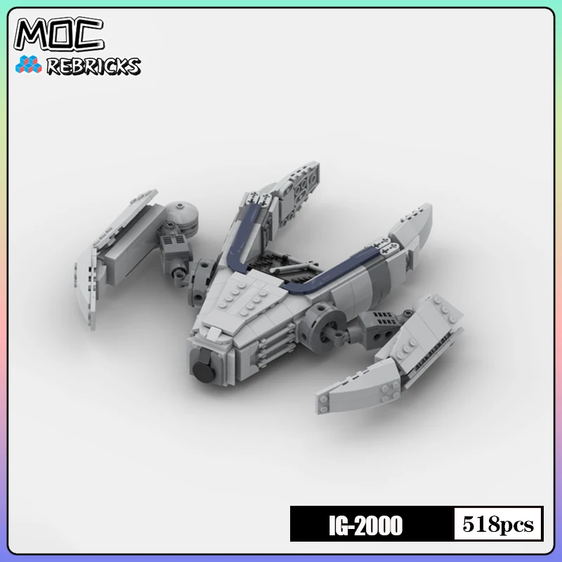 Famous Star Plan Movie MOC Bricks Bounty Hunter Starfighter Collection Building Block Model Sets DIY Child Toys Christmas Gifts