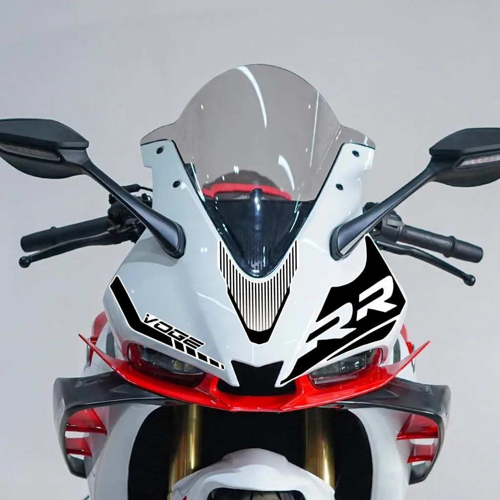 

Waterproof, Reflective Sticker, Designed as Intense "RR660S" Voge RR660S Motorcycle Front Sticker - Scratch Resistant,