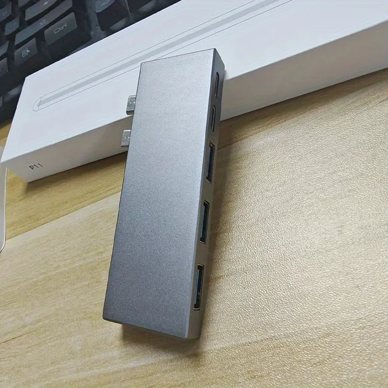 Für MacBook Pro/Air USB-C-Hub Typ-C-Hub für MACBOOK M1 M2 2024 2023 2022 2021 2020 Thunderbolt 3 PD USB 3.0 Lesegerät Adapter – Detail 5