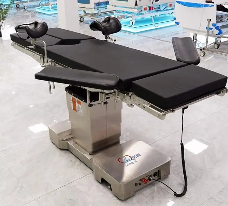 Universal Electric Hydraulic Stainless Steel CE Certified Operating Table With Dual Control For Hospital Operating Room