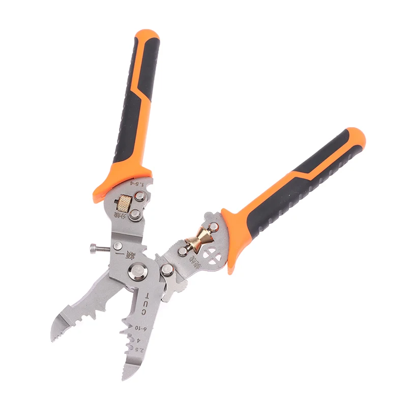 10 In 1 Wire Pliers Multifunctional Electrician Peeling Household Network Cable Wire Stripper Puller Stripper Tools accessories