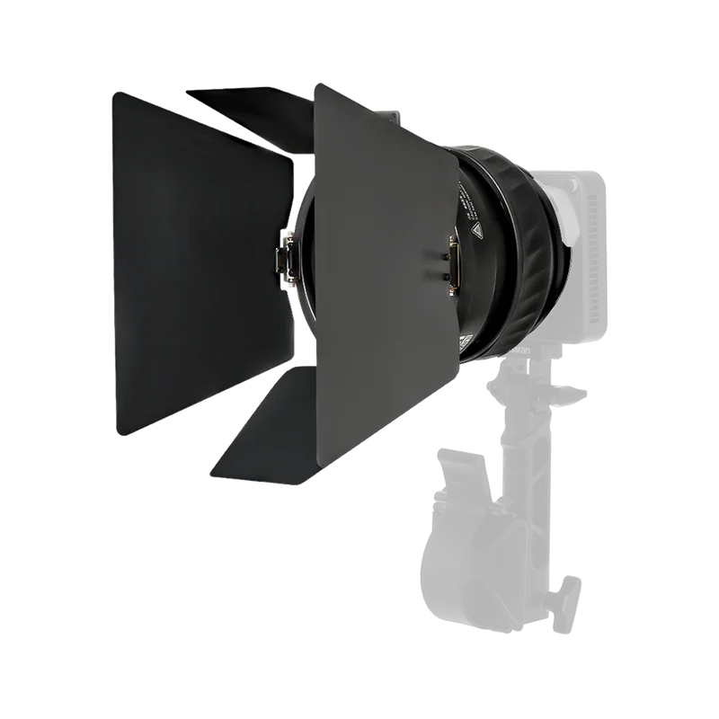 amaran Mini Fresnel with Mini Barn Doors KIT Ultra-compact Bowens Mount Fresnel Attachment for amaran Ray 60c & 120c