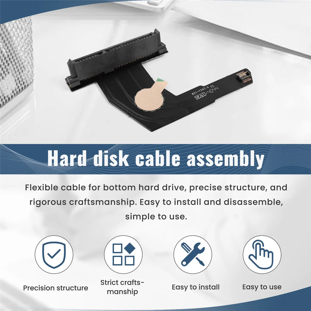 A56XQ New SSD SATA HDD Hard Drive Flex Cable Kit for Apple Mac Mini A1347 821-1501-A