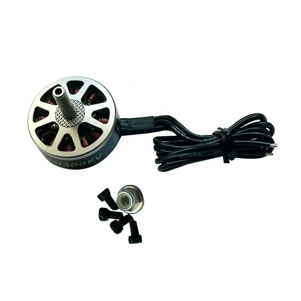 1-4pcs RCMOY ECO 2807 1300KV 2-6S Brushless Motor for Geprc Emax Freestyle 6-7inch Long Range FPV Racing Cars DIY Parts