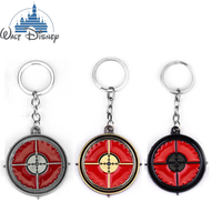 Disney Movie Marvel Hawkeye Archery Target Keychain Pendant Archery Cross Target Keyring Cosplay Men Women Bag Jewelry Gift