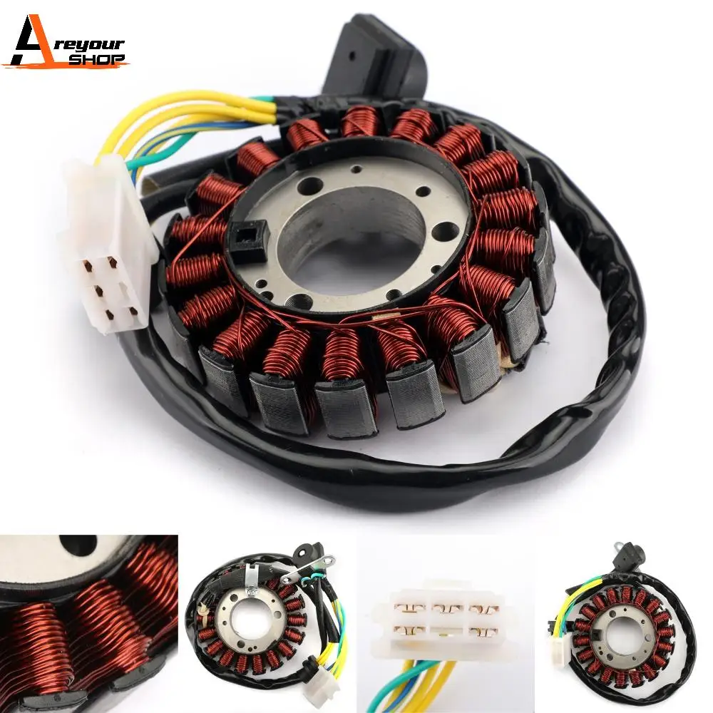 Areyourshop Motorcycle Stator Coil  18 Poles For Honda CBR 125 CBR125RW CBR125RS CBR125R 2004-2006 31120-KPP-861 Motor Parts