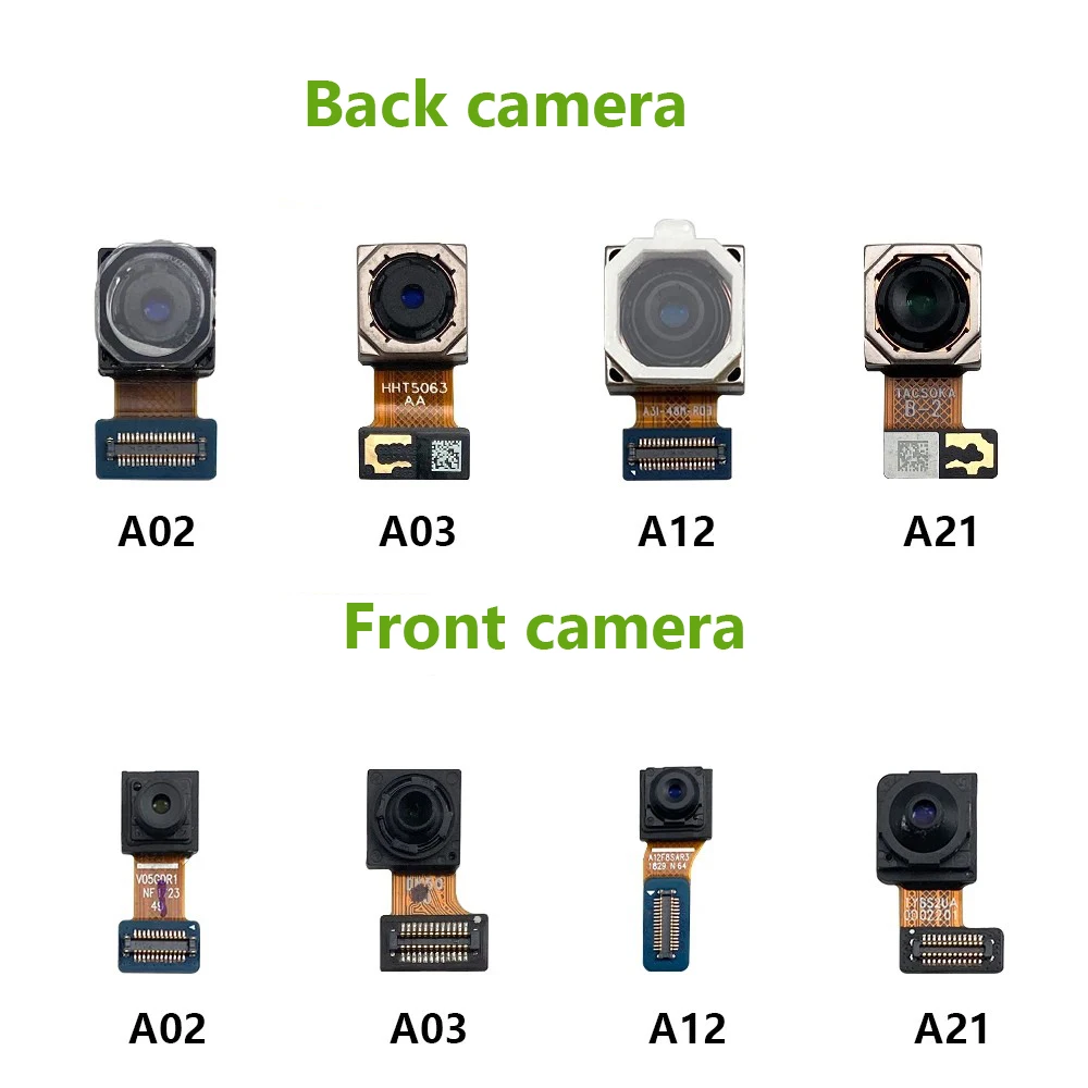 For Samsung Galaxy A02 A02S A03 Core A03S A12 A21 A21S Rear Front And Back Camera Module Flex Cable