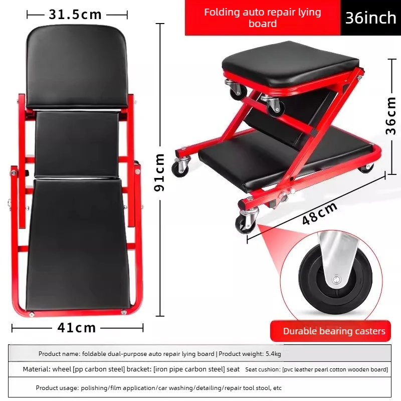 Multi-functional Foldable Dual - Garage Creeper Roller review and price