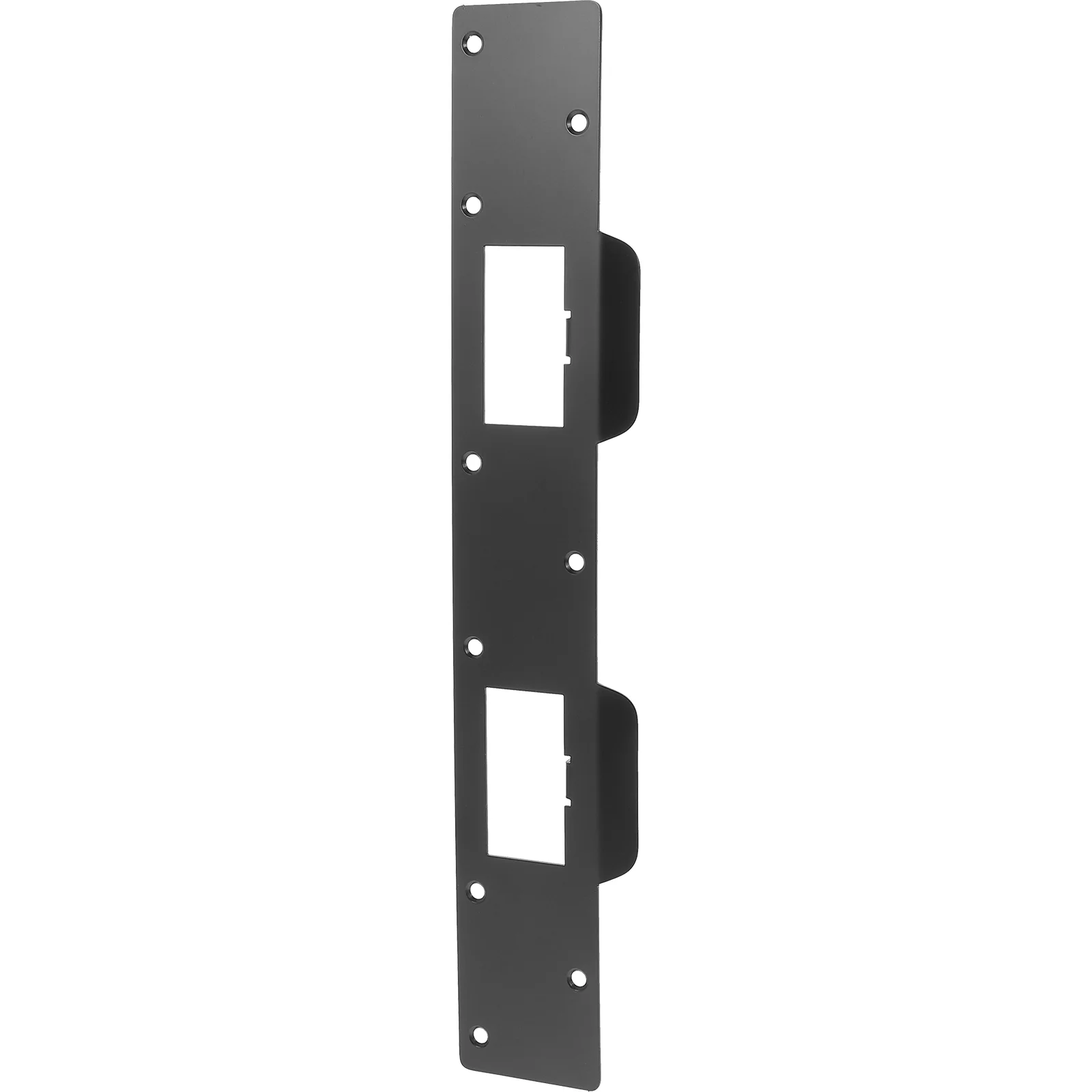 

Metal Latch Plate Door Security Plates Gate Lock Strike for Exterior Doors Repair Kit Reinforcement