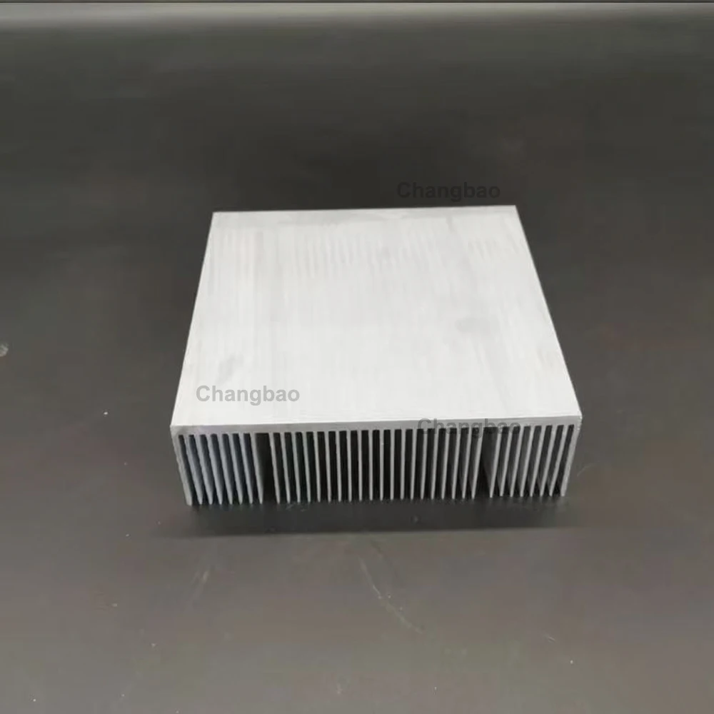 130mm *130mm *38mm High-density Gear Auminum Heatisink Amplifier Signal Transmitter Heat Sink Radiator
