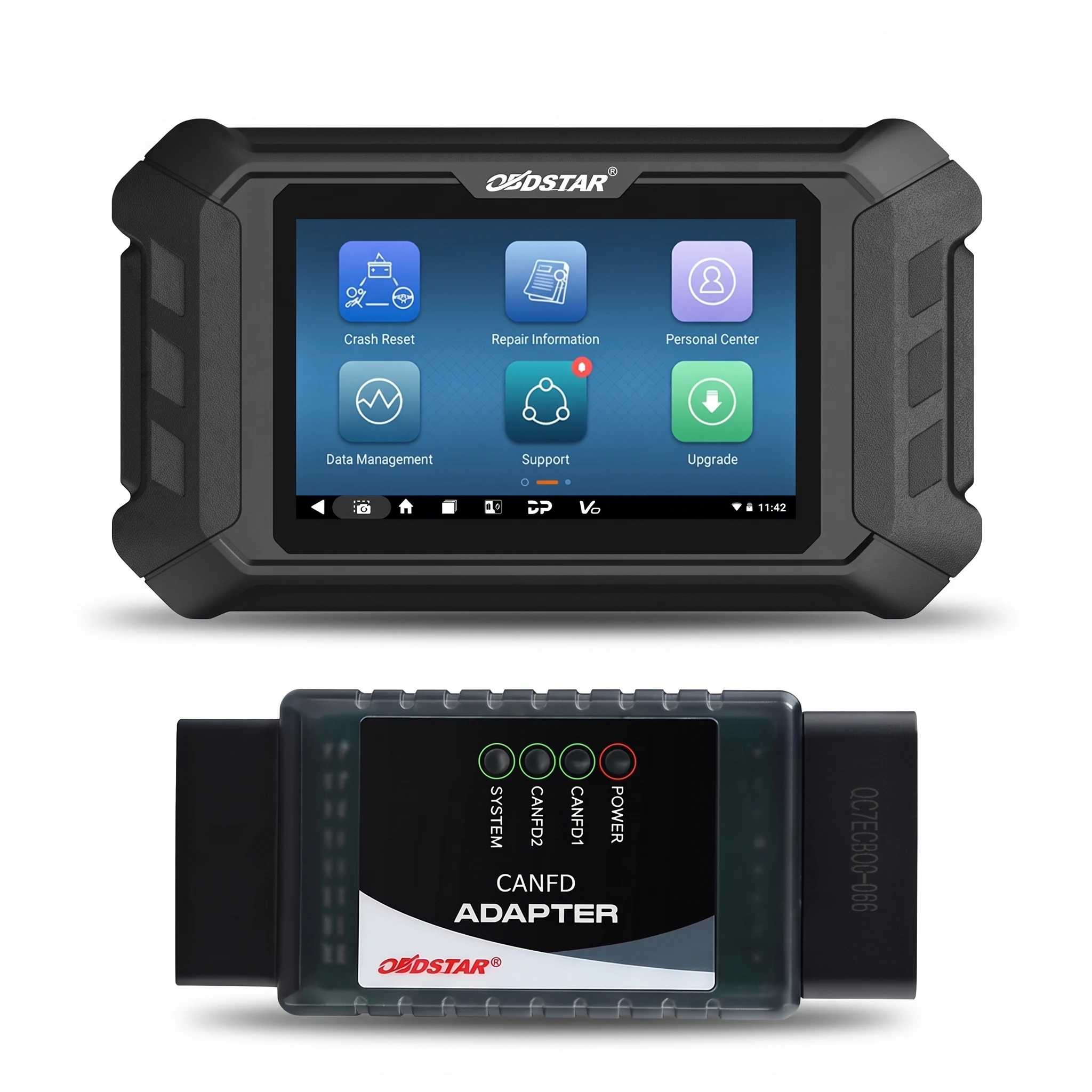OBDSTAR P50 Airbag Reset Tool Crash Data Clear SAS BMS Reset P004 Adapter CAN FD PINCODE ECU Programmer OBD2 Car Diagnostic Tool