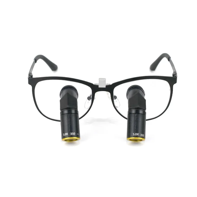 Customized Dental Loupes Binocular Magnifier Glass Medical Instrument Surgery Ergo Dental Loupes 5x TTL Magnifiers