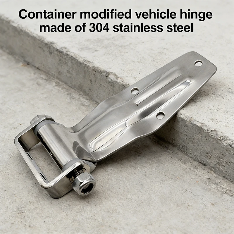 

Hinge 304 Stainless Steel Vehicle Modification Anti Detachment Anti Rust Fireproof Door Heavy-duty Truck Door Hinge