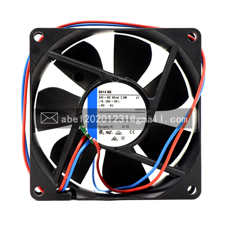 

BRAND NEW ORIGINAL 8414NG 8414 NG DC 24V 2.0W COOLING FAN 8025 8CM 80*80*25 MM