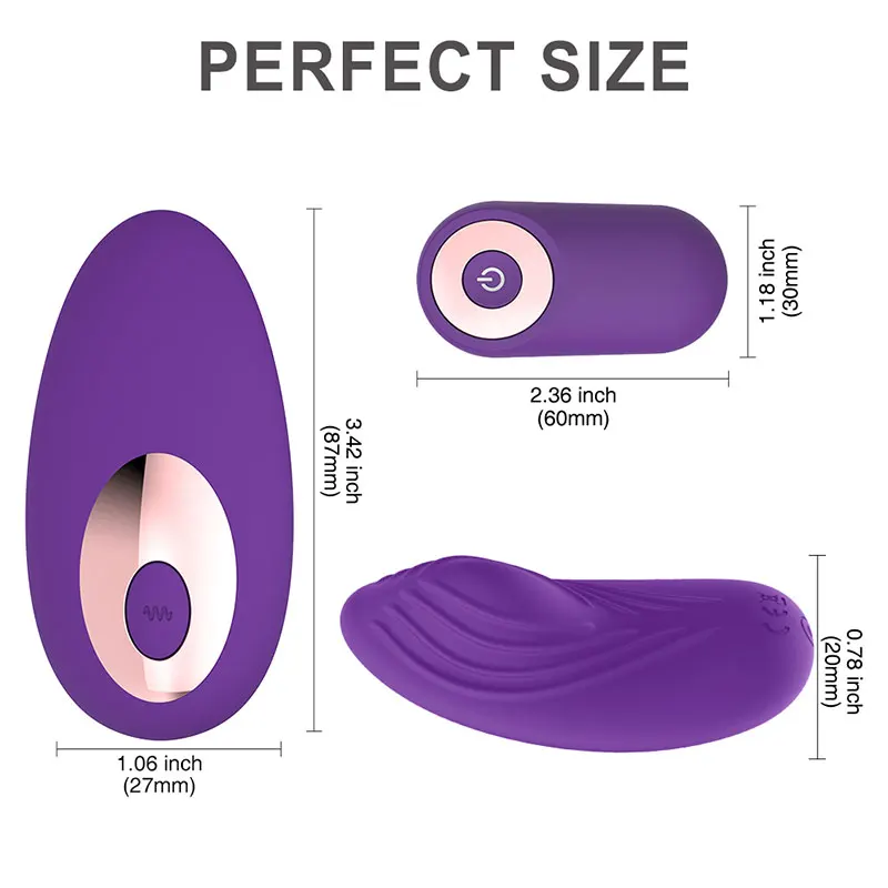 Wireless Remote Control Vibrator Clitoris Stimulator Vibrating Wearable panty G Spot Vibrator for couple Adult Sex Toy for Women