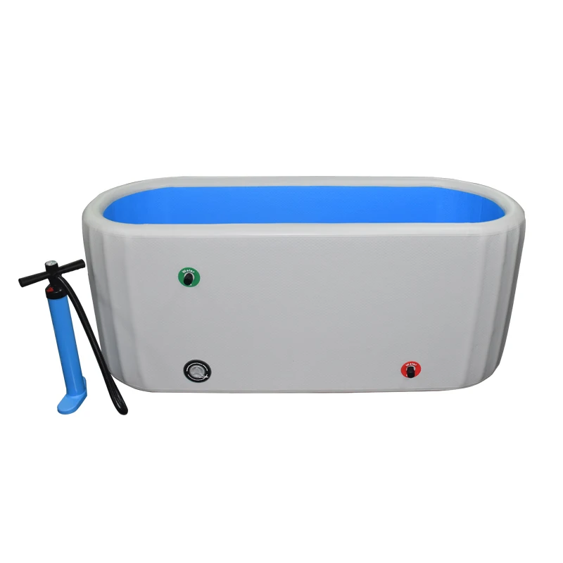 

Custom size chiller ice bath drip seam ice bucket bath inflatable ice tub