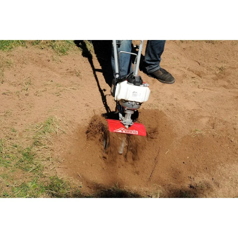 Coltivatore in metallo rosso alimentato a Gas a 4 cicli prestazioni del motore affidabili leggero e potente