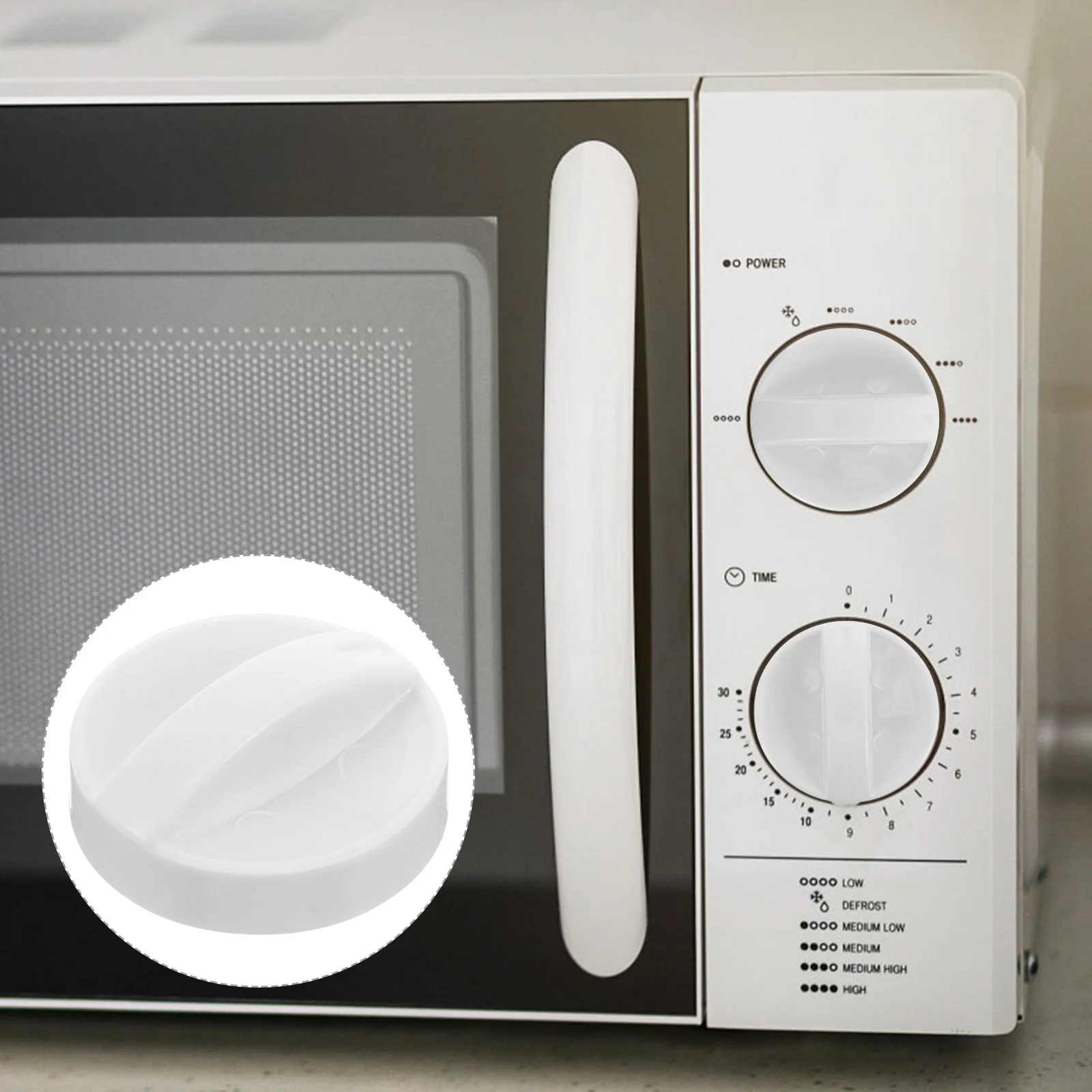

Microwave Oven Knob Timer Control Easy Install Reliable Accessory Parts Microwave Oven Knobs Time Control Knobs