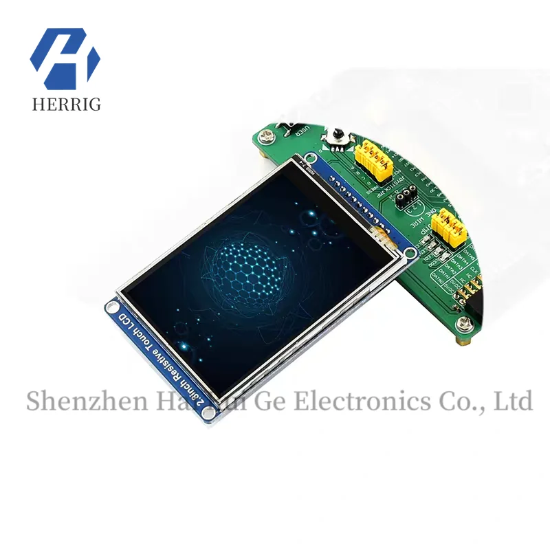 شاشة Weixue مقاس 2.8 بوصة تعمل باللمس IPS HX8347D واجهة SPI بدقة 320 × 240