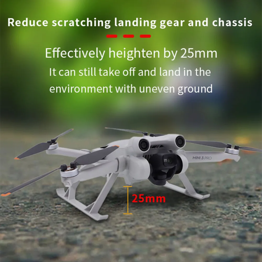 Foldable Landing Gear Extension Leg for DJI Mini 4 Pro / Mini 3 Pro Extender Kit Drone Protector Accessories