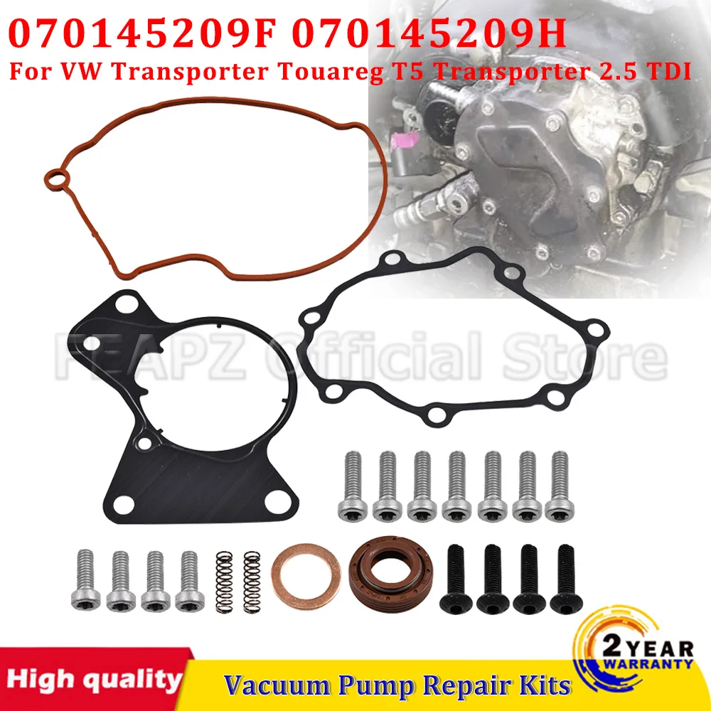 

1Set Vacuum Pump Repair Kits For VW Transporter Touareg T5 Transporter 2.5 TDI 070145209H 070145209J 07Z145209B 070145209F
