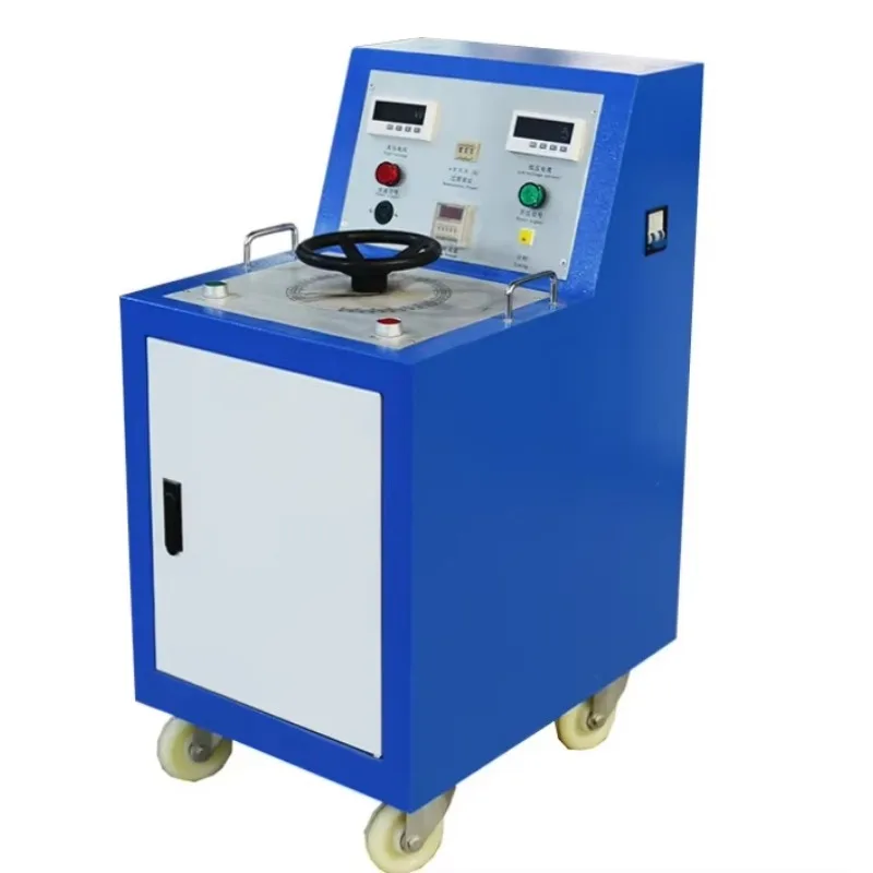 

High voltage tester, manual digital display console 60v central motor steel frame