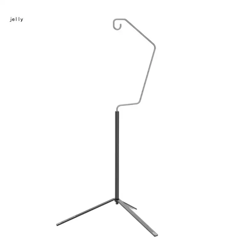 Portable Camping Light Table Stand Outdoor Light Weight Lamp Support Stand Light Hanging Rack Camping Accessoies 448C